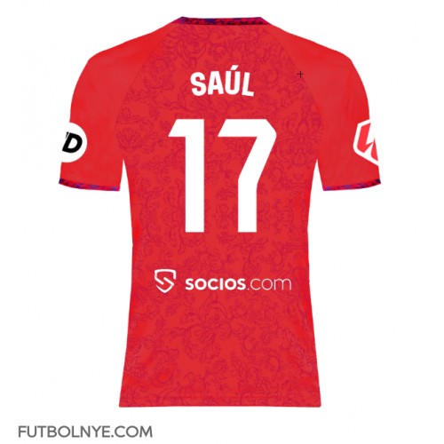 Camiseta Sevilla Saul Niguez #17 Visitante Equipación 2024-25 manga corta